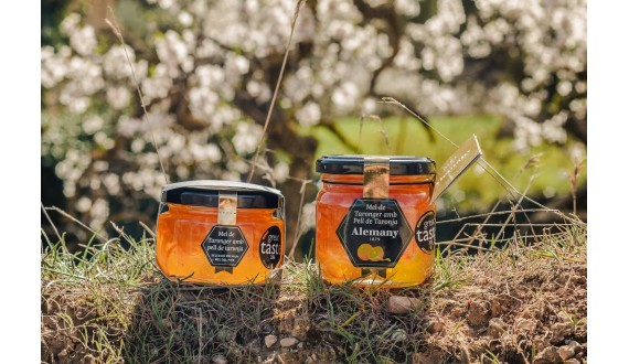 Mel de taronger amb pell de taronja